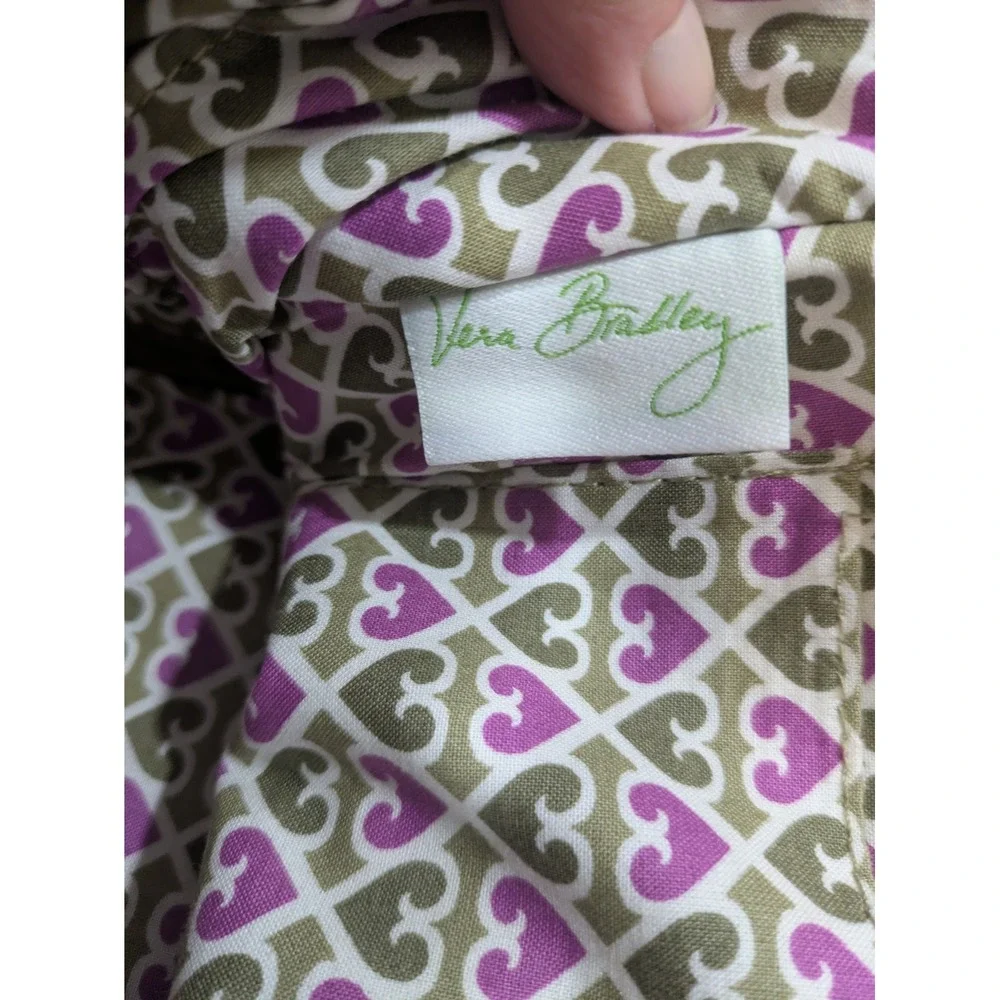 Vera Bradley Portobello Road Shoulder Purse Retired Tropical‎ Floral 10 Pockets